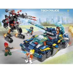 Wholesale Tech Police Building Toys 8600